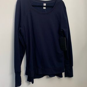 NWT 90degrees Navy Sweatshirt XL